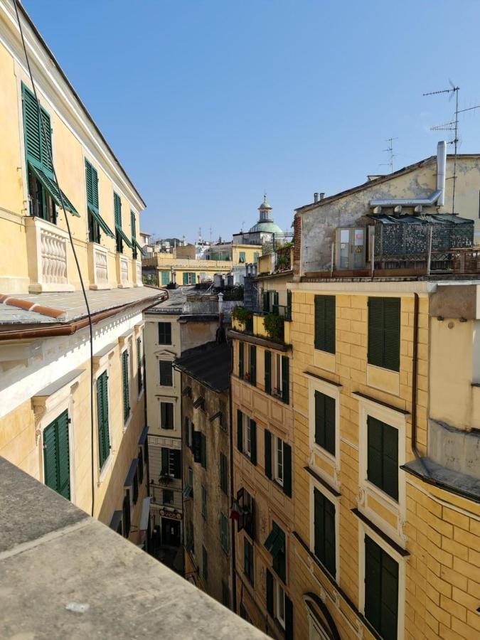 Doge Cambiaso- Davanti All'Acquario - Grande Terrazza Privata - Palazzo Nobiliare Storico Genoa Bagian luar foto
