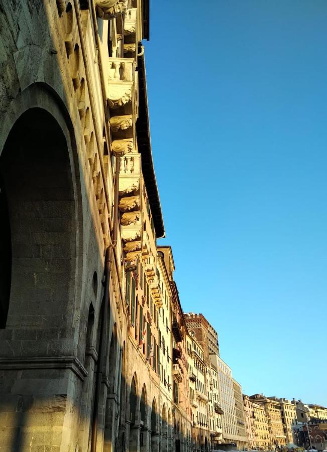 Doge Cambiaso- Davanti All'Acquario - Grande Terrazza Privata - Palazzo Nobiliare Storico Genoa Bagian luar foto