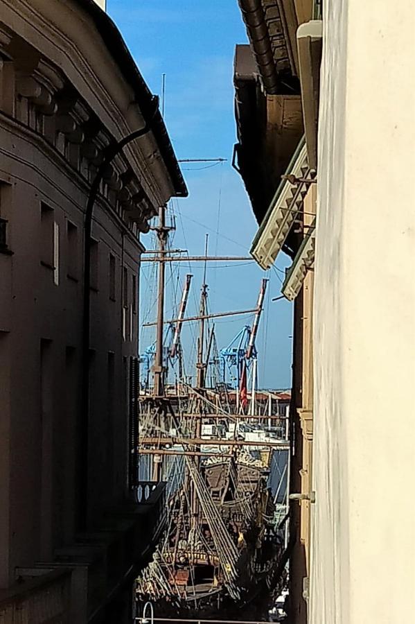 Doge Cambiaso- Davanti All'Acquario - Grande Terrazza Privata - Palazzo Nobiliare Storico Genoa Bagian luar foto
