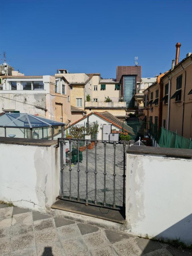 Doge Cambiaso- Davanti All'Acquario - Grande Terrazza Privata - Palazzo Nobiliare Storico Genoa Bagian luar foto