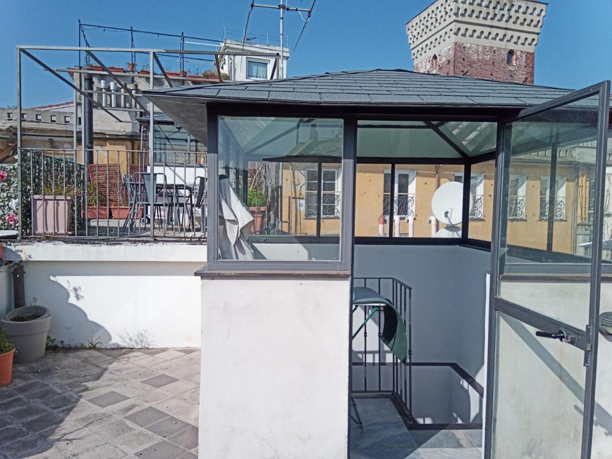 Doge Cambiaso- Davanti All'Acquario - Grande Terrazza Privata - Palazzo Nobiliare Storico Genoa Bagian luar foto